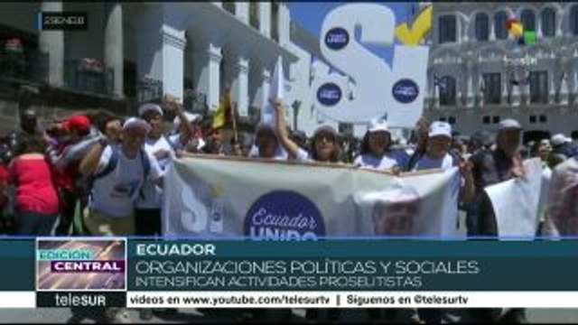 Ecuador: CNE ultima detalles para la consulta y referendo