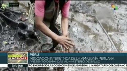 Revelan alta contaminación por mercurio en pueblo de Amazonía peruana