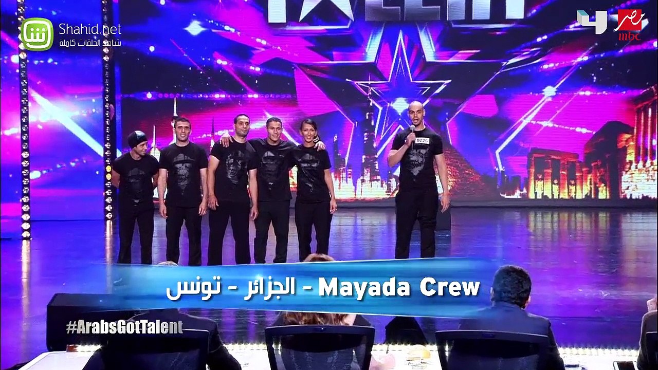 Arabs Got Talent -  الجزائر - تونس - Mayada Crew