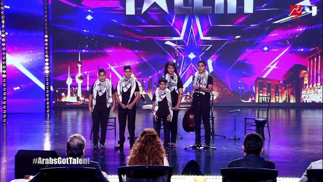 Arabs Got Talent - Al Takht Al Sharki band - Subtitled - فلسطين - التخت الشرقي - مترجم