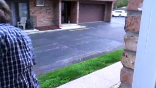 PSYCHO 12 YEAR OLD KID STEALS CAR, SMASHES TV, PART 2 OF 3!!!