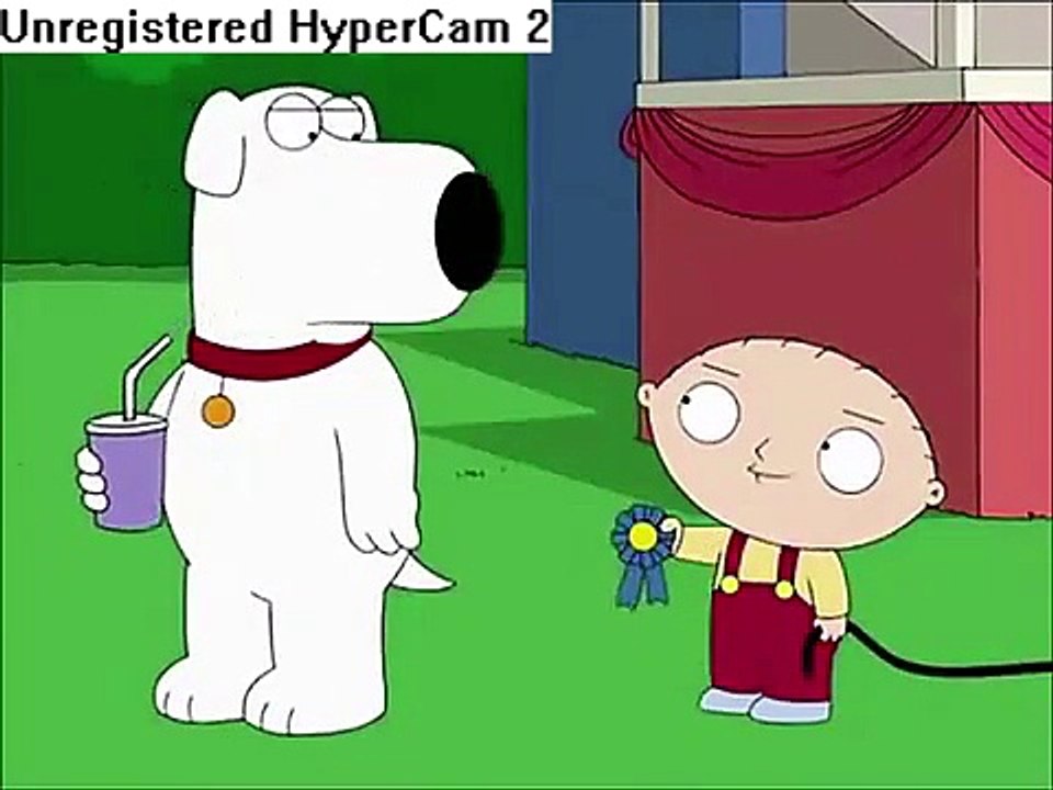 famly guiy funny momens - brian gets puched by pig!!! funny xD