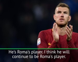 Dzeko will remain a Roma player - Conte