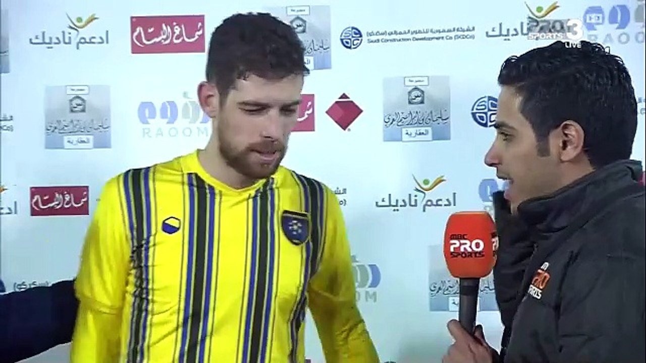 حديث لاعب التعاون جهاد الحسين بعد فوز فريقه على النصر ضمن منافسات الجولة الـ19 من الدوري السعودي للمحترفين