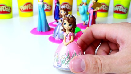 Play-doh Surprise Toys Disney Princess 2 Episodes Video for Girls & Boys