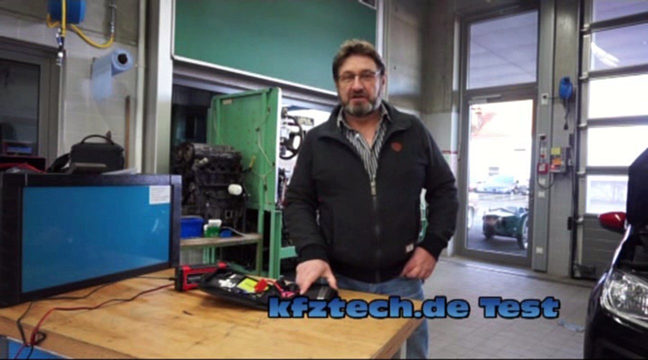 Kfztech.de test:  mobile starthilfe und ein erhaltungsladegerät
