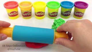 Learn Colors Play Doh Ice Cream Popsicle Paw Patrol Princess Elephant Molds Fun & Creative for Kids
