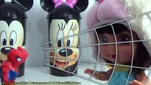 Dora Aventureira Baby Copos Surpresas Disney com Massinha Play Doh. Aprendendo Cores Em Portugues