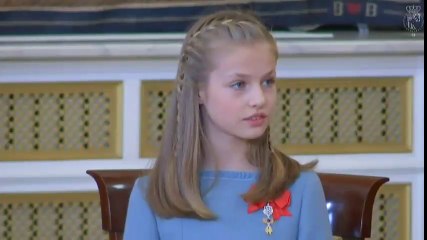 El discurso del Rey en la entrega del Toisón de oro a la Princesa Leonor