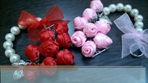 D.I.Y. Satin Rose Friendship Day Bracelet | MyInDulzens