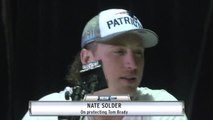 Nate Solder Discusses Protecting 40-year-old Tom Brady