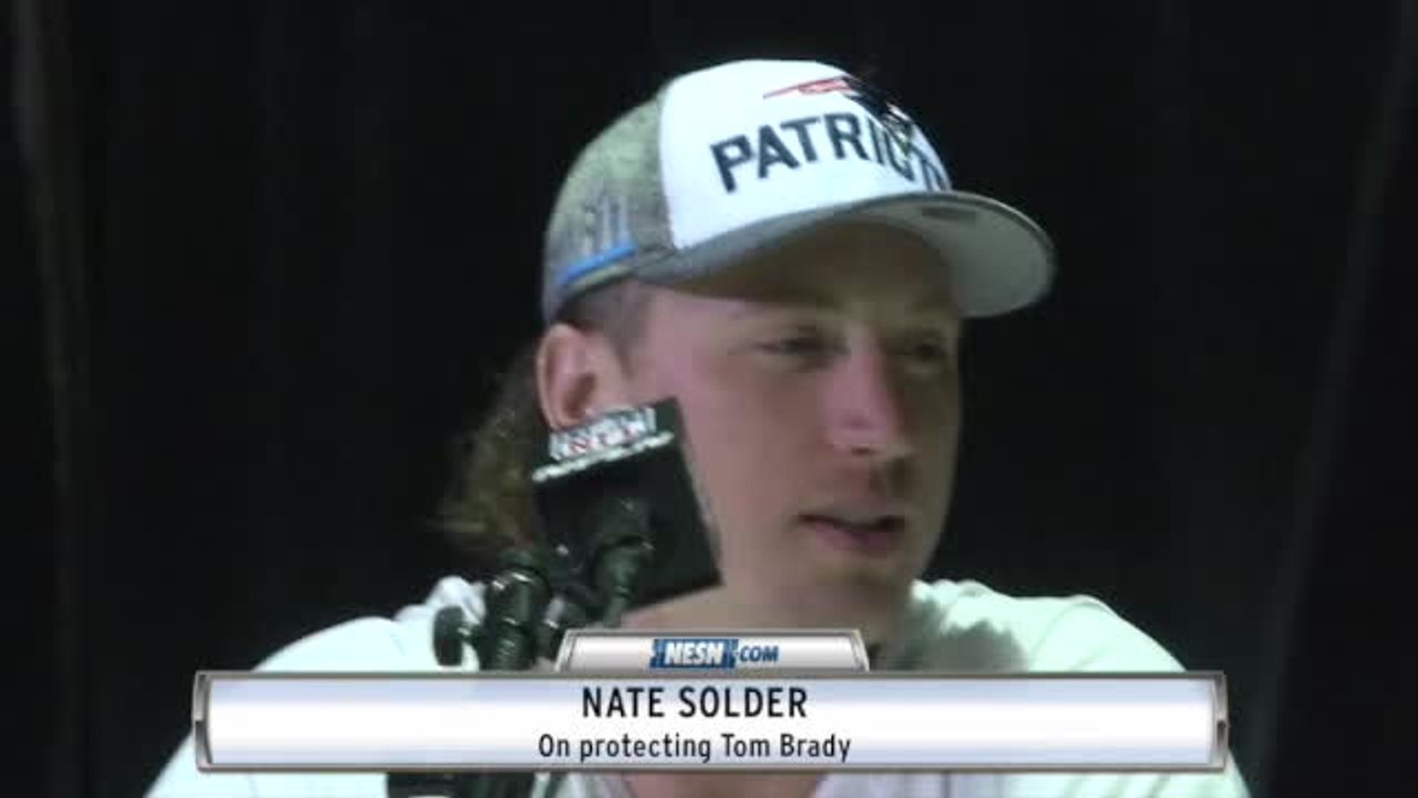 Nate Solder Discusses Protecting 40-year-old To...