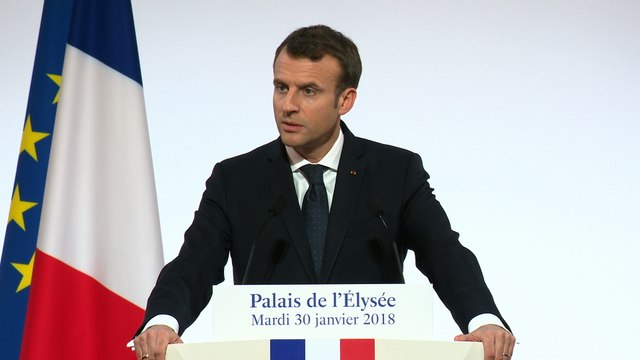Vœux du Président de la République Emmanuel Macron