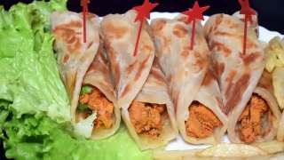 Chicken Paratha Roll - Kids Lunch Box Idea - Breakfast Recipe
