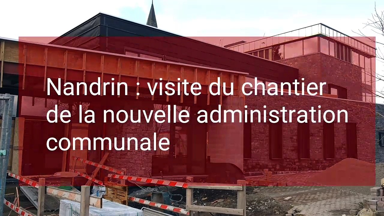 Nandrin: visite de la nouvelle administration communale