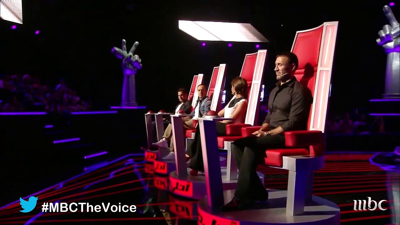 #MBCTheVoice - الموسم الأول - إنجي أمين ما تحاس...