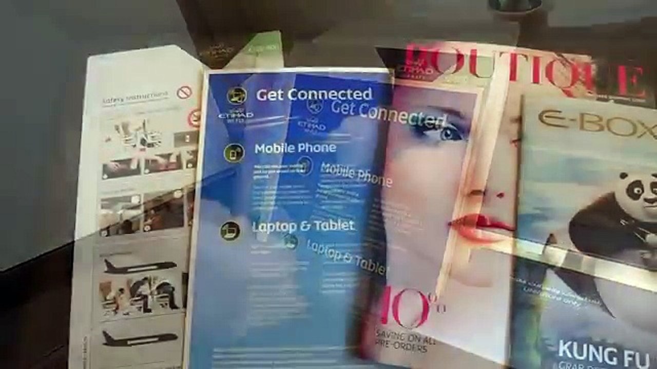 Etihad First Class (Apartments) - Abu Dhabi to London Heathrow (EY 19) - Airbus A380-800