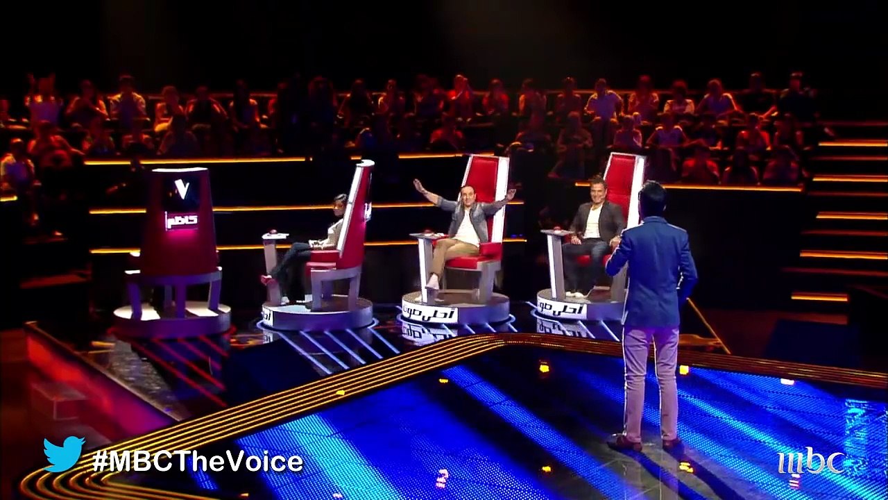 #MBCTheVoice - الموسم الأول - قصي حاتم اشوفك وين يا مهاجر