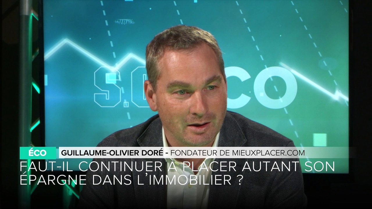 SO Eco - faut-il continuer à placer autant son épargne dans l'immobilier ?