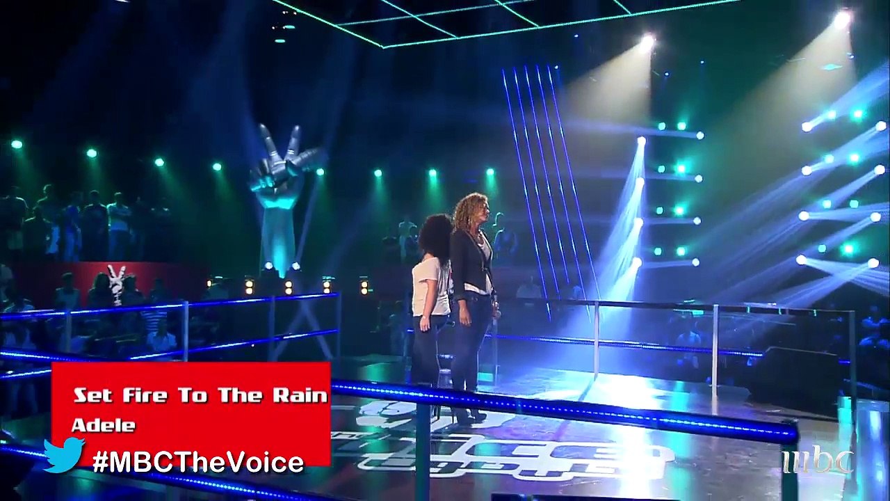 #MBCTheVoice - Set Fire To The Rain الموسم الأو...
