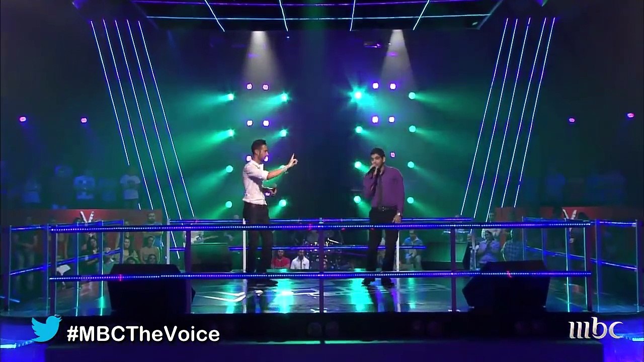 #MBCTheVoice - الموسم الأول - بدر سلطان وسامر ا...