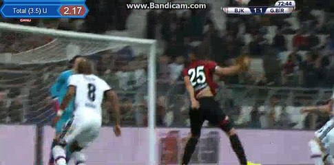 Alvaro Negredo   Goal - Besiktas 1-1 Genclerbirligi 30.01.2018