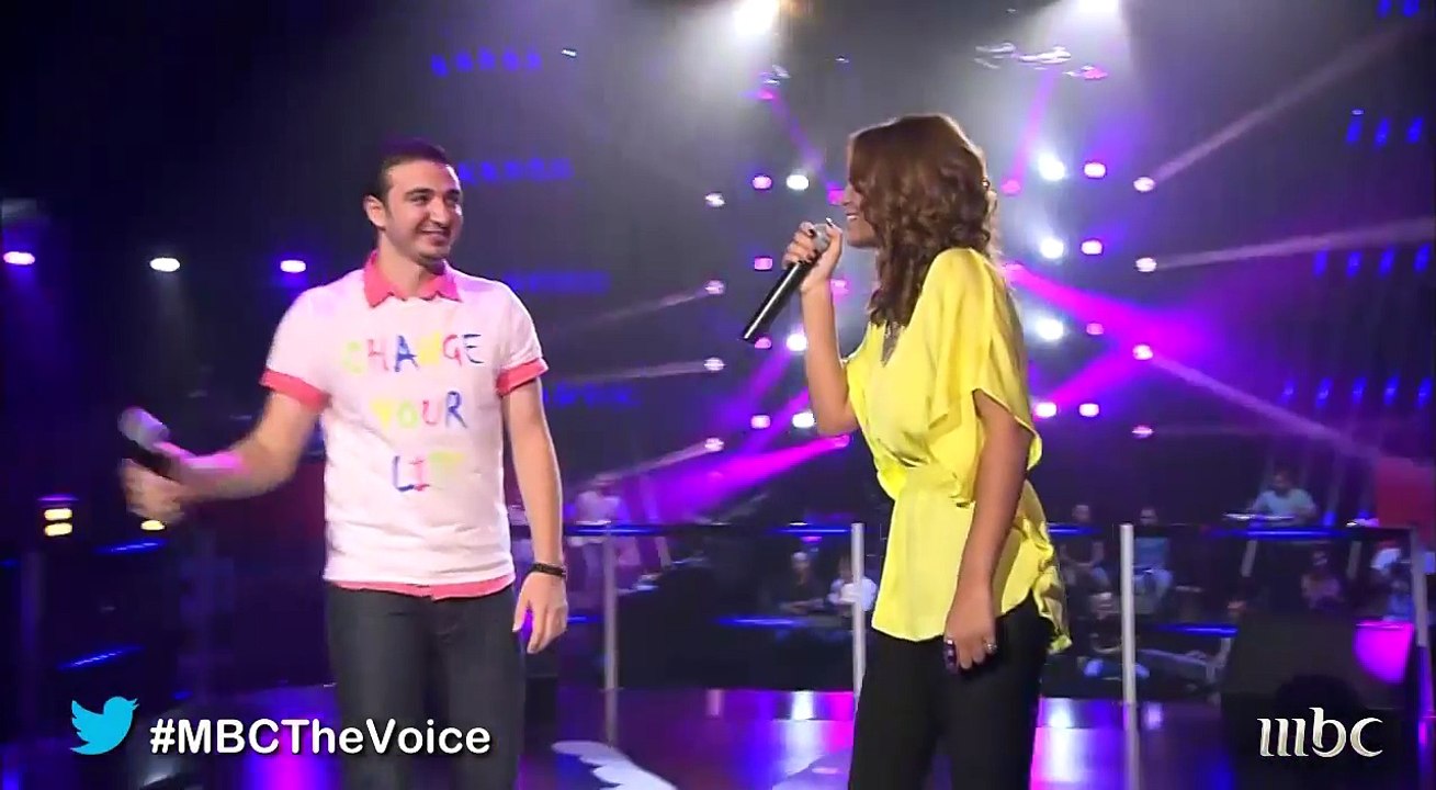#MBCTheVoice - الموسم الأول - محمد طارق ولمياء...