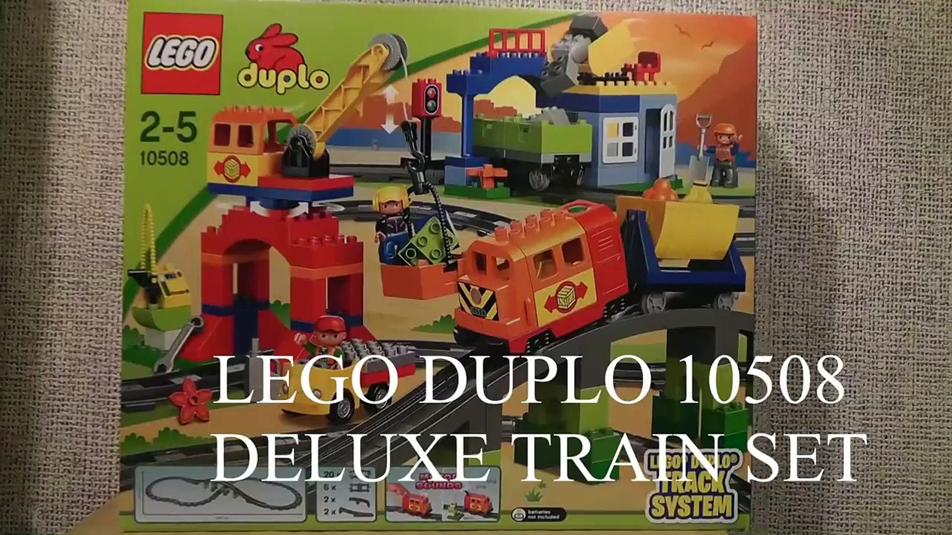 lego 10508 deluxe train set