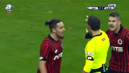 Negredo  (Penalty) Goal HD - Besiktas	2-1	Genclerbirligi 30.01.2018