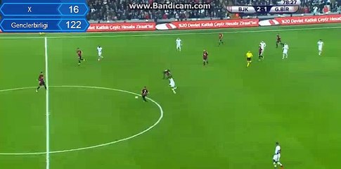Talisca  Goal - Besiktas 3-1 Genclerbirligi 30.01.2018