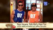 Rato Vizcarra, Toño Abril y Pepe Tola chicos reality acusados por delitos sexuales