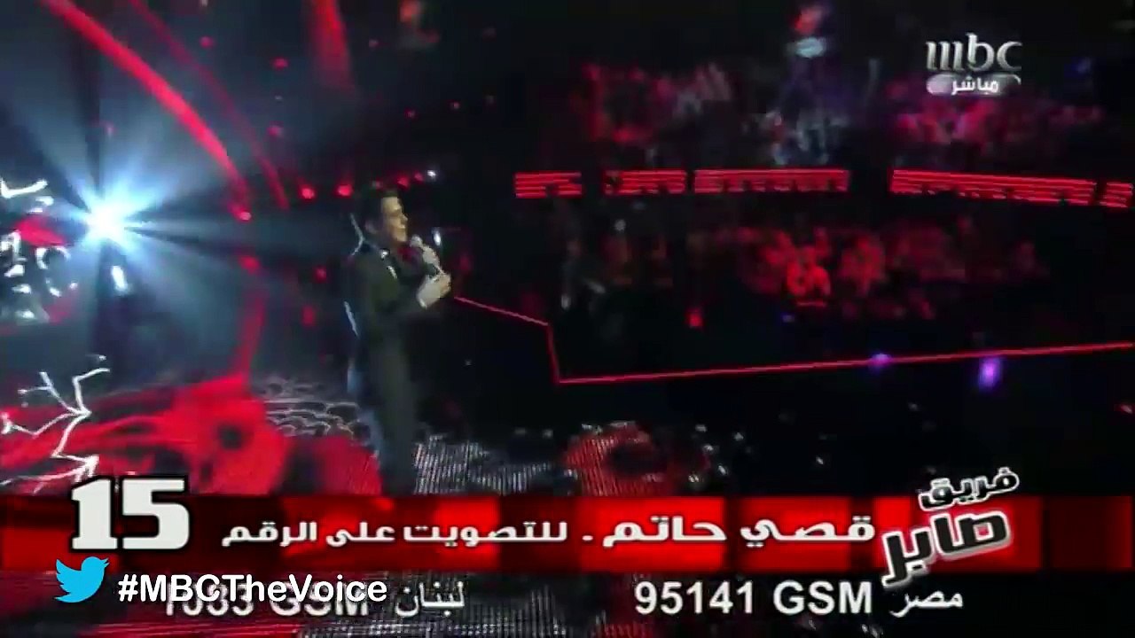 #MBCTheVoice - الموسم الأول - قصي حاتم مروا علي...