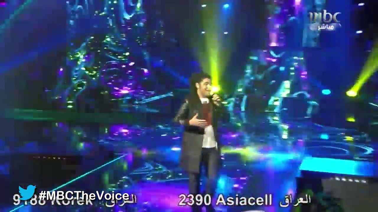 #MBCTheVoice -الموسم الأول - فريد غنام حبيبي يا...