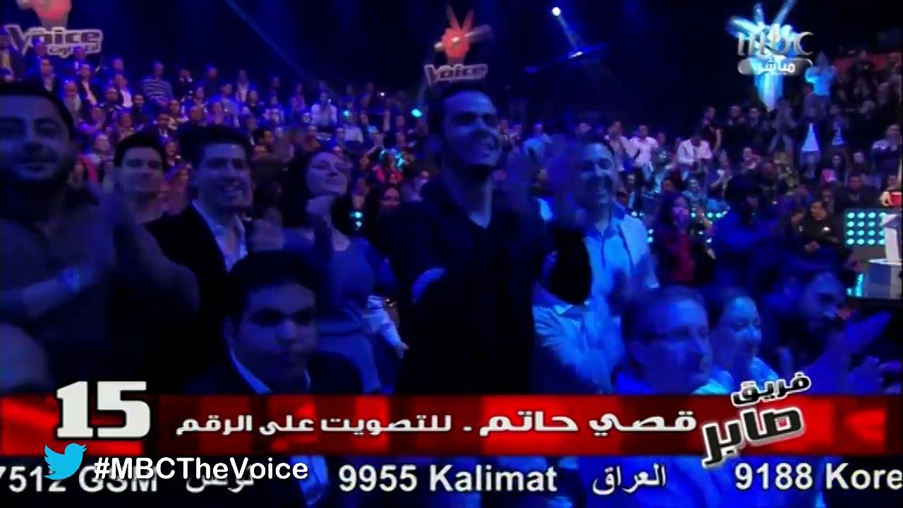 #MBCTheVoice -الموسم الأول - قصي حاتم انا يا طير ‏
