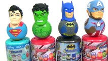 WEEBLE WOBBLES with Hulk, Joker, BATMAN, Spiderman, Ironman and FASHEMS AND MASHEMS Toys Compilation