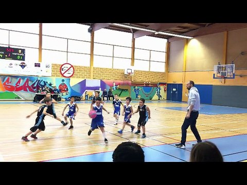 SCBB U11-3 / BB SAINTRY ST-PIERRE-2 (20/01/2018) : VICTOIRE 61/15