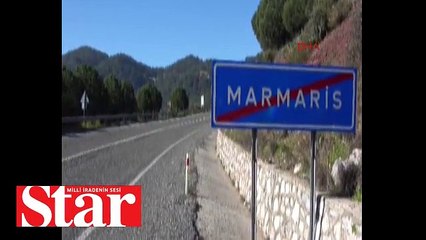 Marmaris�te domuz sürüsü şehre imdi