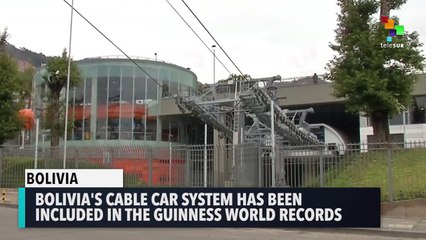 Bolivia`s Cable Car Guinness World Records