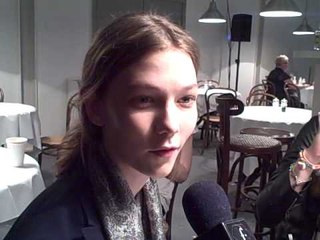 Models chatting backstage at Christopher Kane A/W '09| Grazia UK