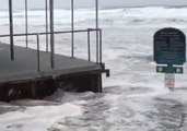 High Tide Threatens to Flood Coastal Buildings in Maine