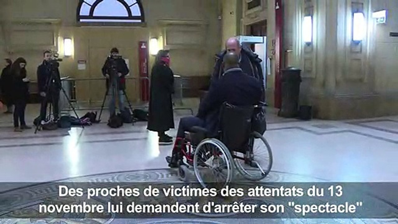 Les parties civiles reprochent son "spectacle" à Jawad Bendaoud