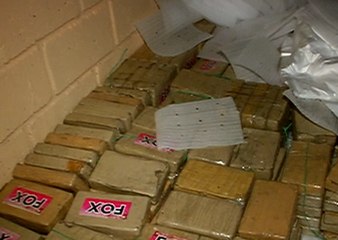 Más de media tonelada de droga decomisada al norte de Guayaquil