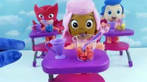 Bubble Guppies and PJ Masks Babies Learning and Feeding Fun Nursery Rhyme Video for Kids