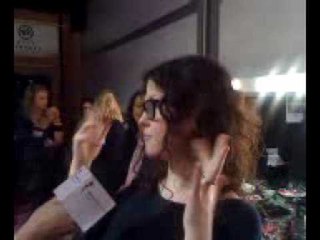 Bora Aksu backstage| Grazia UK