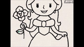 [미녀와 야수] 벨 그림 그리기 강좌