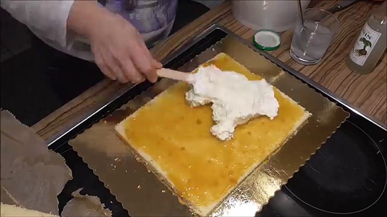 Tort komunijny z kremem kokosowym /Kasia ze slaska gotuje