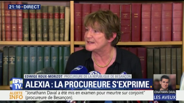 Meurtre d'Alexia Daval: La préméditation n'a pas été retenue à l'encontre de Jonathann Daval, assure la procureure de Besançon