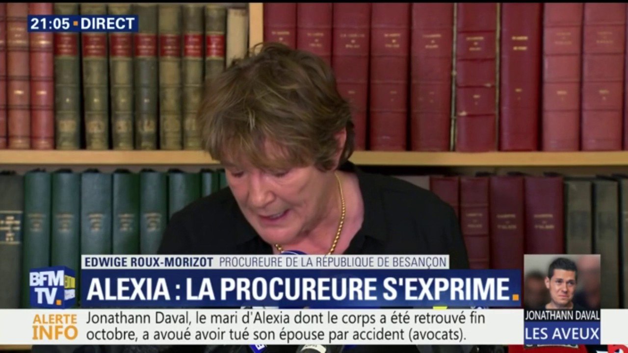 Jonathann Daval a été placé "en détention provisoire", dit la procureure de la République de Besançon