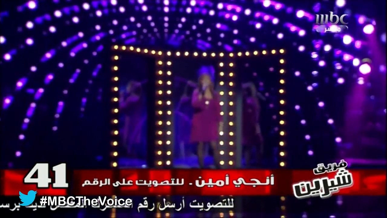 #MBCTheVoice - الموسم الأول - أنجي امين امل حياتي