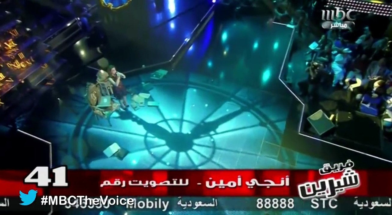 #MBCTheVoice - الموسم الأول - انجي أمين خليك هن...